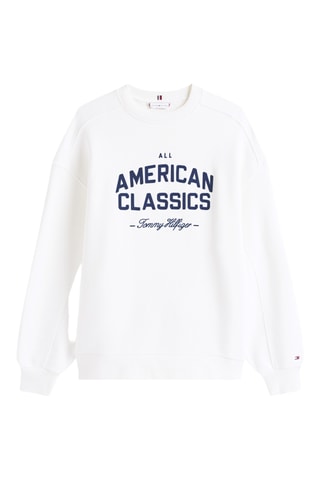 Sweat en coton biologique - Blanc