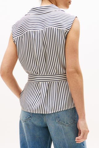 Blouse portefeuille - Blanc