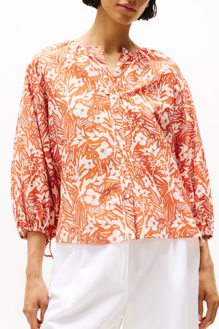 Chemisier loose - Orange