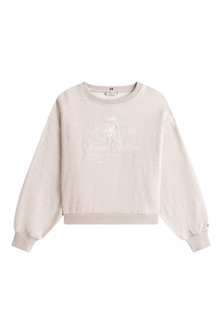 Sweat polaire - Marron clair chiné