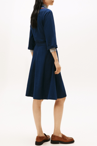 Robe chemise - Bleu marine