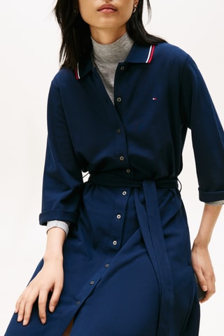 Robe chemise - Bleu marine
