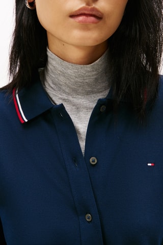 Robe chemise - Bleu marine