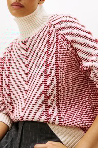 Pull en laine - Rouge