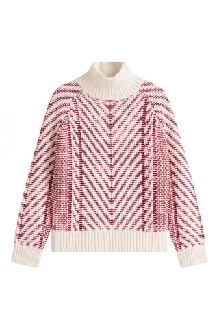 Pull en laine - Rouge