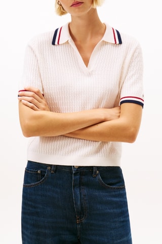 Pull en laine et cachemire - Blanc