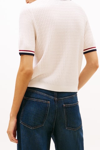 Pull en laine et cachemire - Blanc