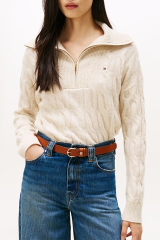 Pull en laine - Beige