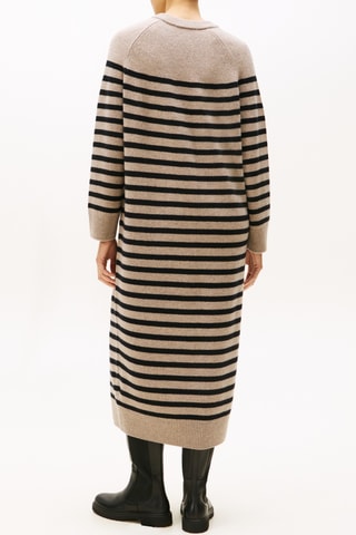 Robe pull en laine et cachemire - Beige