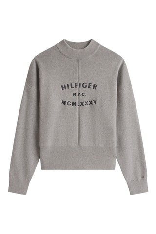Pull en coton biologique - Gris