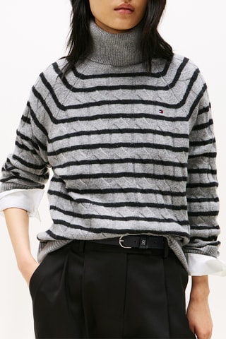 Pull en laine - Gris chiné