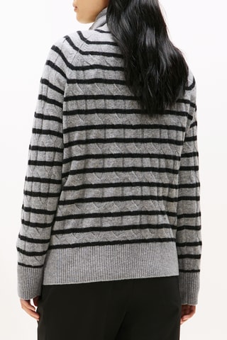 Pull en laine - Gris chiné