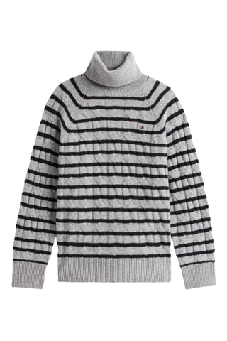 Pull en laine - Gris chiné
