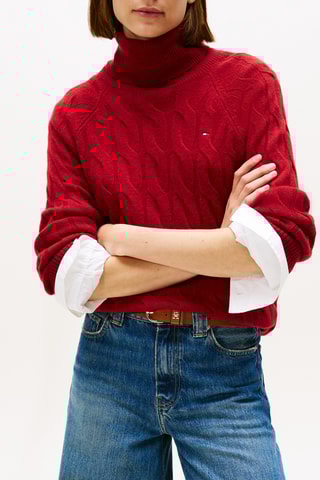 Pull en laine - Rouge