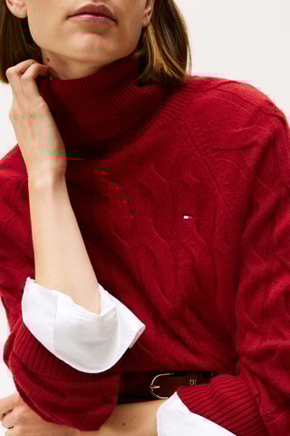 Pull en laine - Rouge