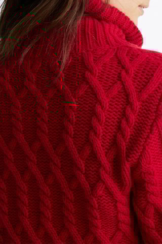 Pull en laine - Rouge