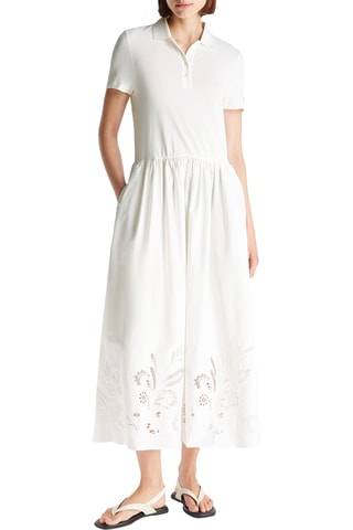 Robe trompe-l’œil - Blanc