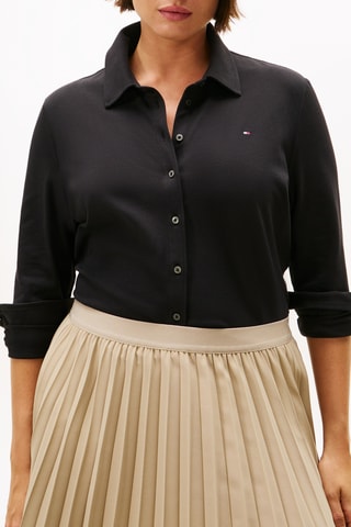 Chemisier slim - Noir