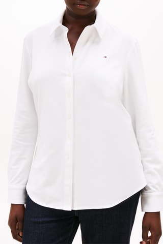 Chemisier slim - Blanc