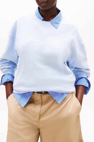 Sweat regular - Bleu