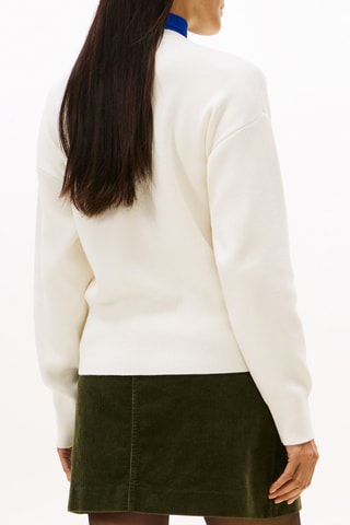 Pull en coton biologique - Ivoire