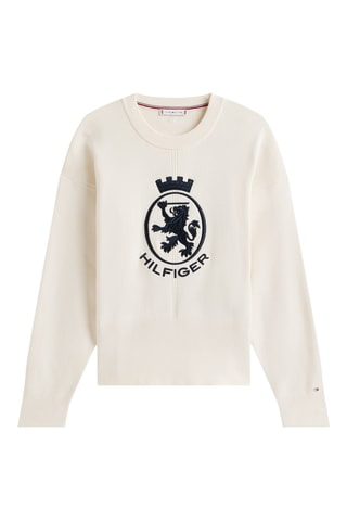 Pull en coton biologique - Ivoire