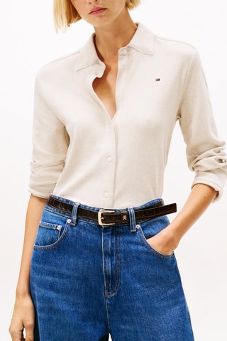 Chemisier regular - Ecru