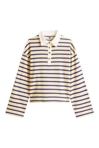 Polo - Ivoire et bleu marine