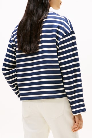 Polo - Bleu marine et ivoire