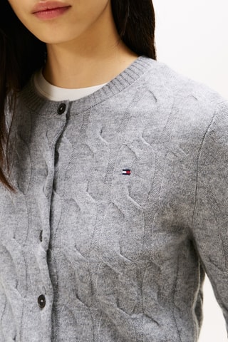 Gilet en laine - Gris chiné