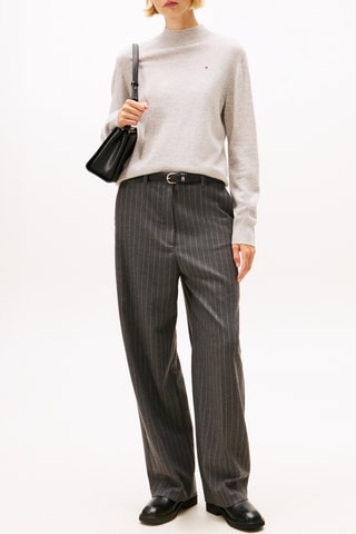 Pull en laine et cachemire - Gris clair