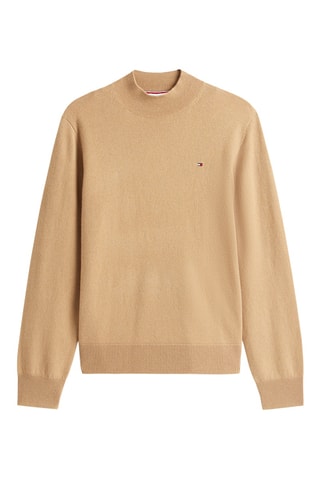 Pull en laine et cachemire - Marron clair