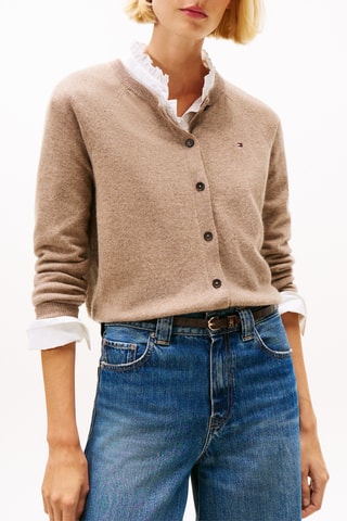 Gilet en laine et cachemire - Beige