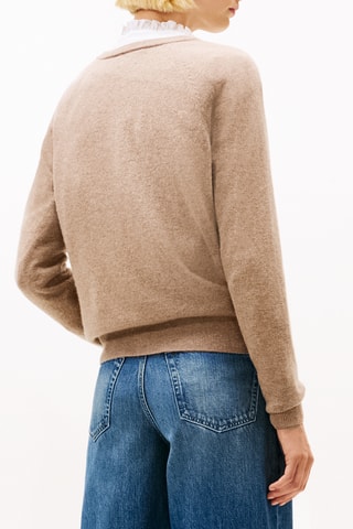 Gilet en laine et cachemire - Beige