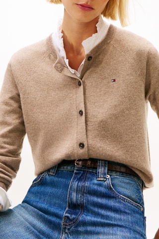 Gilet en laine et cachemire - Beige