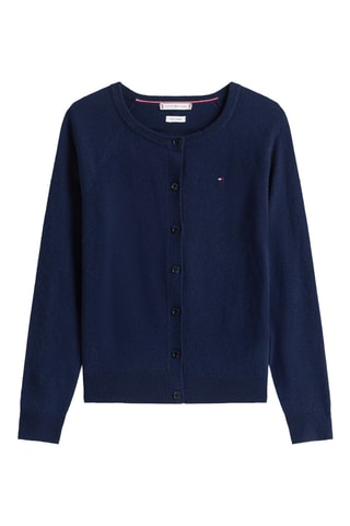 Gilet en laine et cachemire - Bleu marine