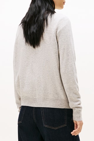 Gilet en laine et cachemire - Gris clair