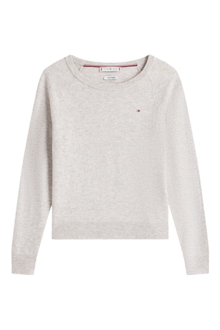 Pull en laine et cachemire - Gris chiné