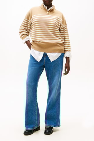 Pull en coton biologique - Camel