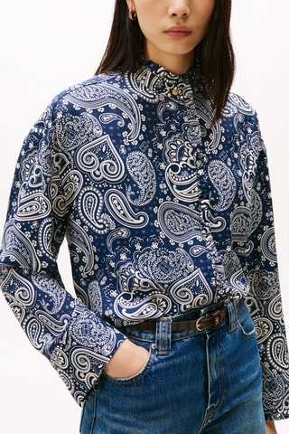 Tunique - Bleu marine et beige