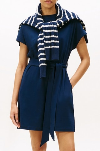 Robe droite - Bleu marine