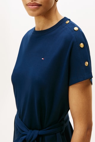 Robe droite - Bleu marine