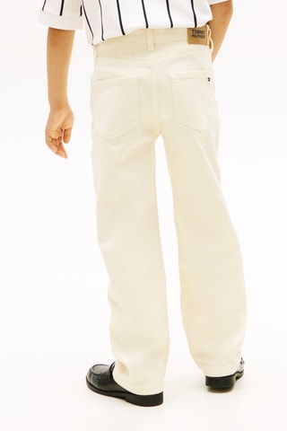 Calças de ganga relaxed - Cru