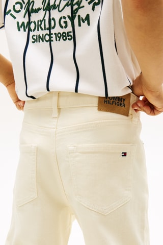 Calças de ganga relaxed - Cru