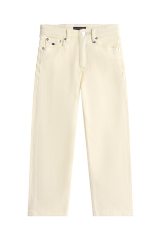 Calças de ganga relaxed - Cru