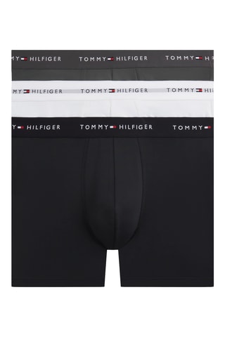 3 boxers - Preto, branco e cinzento