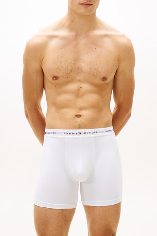 3 boxers - Preto, branco e cinzento