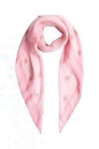 Foulard en lin - Rose
