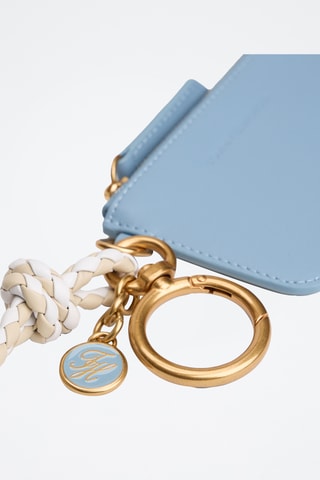 Porte-cartes en cuir - Ciel