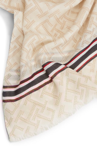 Foulard en coton biologique - Beige